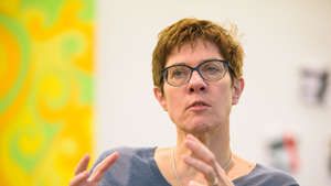 CDU-Frau Annegret Kramp-Karrenbauer.