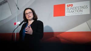 Sitzung der SPD-Bundestagfraktion
