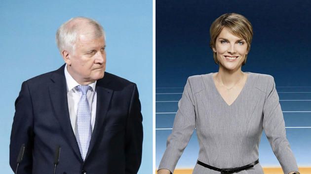 Horst Seehofer beschwerte sich im Jahr 2013 offenbar bei den Vorgesetzten von ZDF-Moderatorin Marietta Slomka