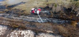 Katastrophenfall wegen Moorbrand ausgerufen